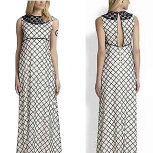 NWT $3,996 Tory Burch Ivory Madeline Maxi-Gown